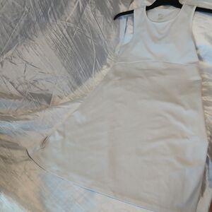 Athletic Works Women's White Dress